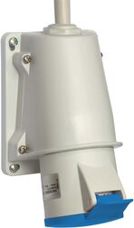 Schneider Electric PratiKa socket - screw - angled - 16A - 3P + E - 200...250 V AC - wall - PKF16W424